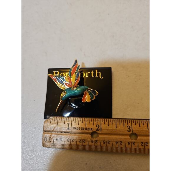 Vintage Hummingbird Brooch Pin - Picture 2 of 5